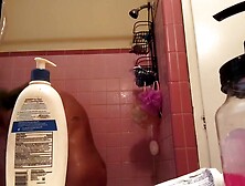 Bbw With Huge Tits In The Shower