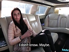 CzechXXX - Will that babe BANG for cash in a Limo?