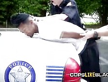 Horny Ladies In Cop Uniforms Arrested An Innocent Black Dude