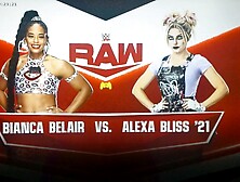 Becky Lynch Interferes On Wrestling Match With Alexa Bliss Vs Bianca Belair WWE 2K 2022