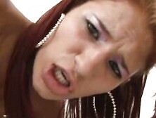 Garota Ruiva do Colegial Acostumou a Chupar Rola e Dar