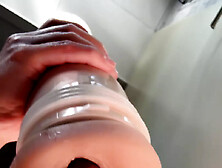 Teen Close-Up Fleshlight Fucking