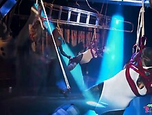 Intensive shibari LIVE show with Anuskatzz and Lily Lu from Z-filmz - Impure Dreaz extrem S&M slavery