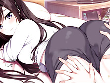 Hentai babe with massive tits in an erotic adventure