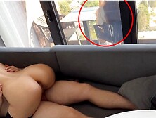 I called a prostitute for my boy and smoked on the balcony while they poked