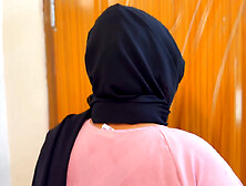 Gorgeous hijabi aunty Anippe with big boobs wants to get busy with the neighbor