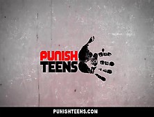 Punishteens - Tiny Teen Snatched Up And Fucked In Van