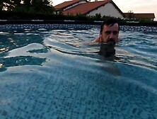 That guy suddenly takes my bikini off to screw me in the swimming pool