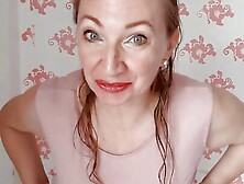 Jerk instruction.  Dirty talk,  huge tits fucking by MariaOld milf