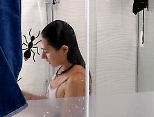 Big Brother Poland CFNM Shower 1