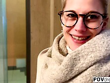 POVdreams - German Sexy Blonde Tourist get pickt up from the Prague Streets and sexed