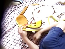 Asian Teenage Cutie Riding Her Way To Orgasm - Hidden Cam
