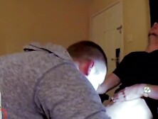 Two Highschool Buddies Are Making An Amateur Porn Video With Lots Of Cock Sucking Included