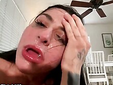 Unleashing Depravity Johnny Sins Brunette Begs For Brutal Rough Sex Frenzy