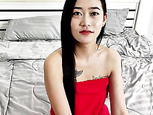 19-Year-Older Chinese Teenie Taste First Farang Rod
