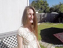 , Wet Pussy And Jeweled Anal Plug With Brandi