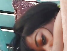 Black stud fucks small breasted ebony teen then gives her facial