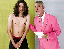 Game Show Loser Stripping Embarrassment - Cade Chalamet,  Richard Lennox