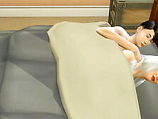 step Son Sneaks Under His step mom Blanket Knowing She Is Naked Under