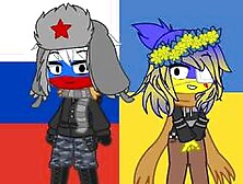 No War | Russia x Ukraine?? | Russia and Ukraine brotherly people | Gacha Sex
