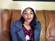 Tiny Coed Skylar Fingers And Rubs Her Cunt With A Sex Toy!