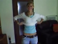 25yo ex gf Nina stripping and drilled