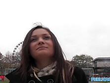 Publicagent Brunette Hair Has Sex For Money