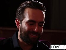 (full) elsa jean joins feet licking fetishist joy in bar