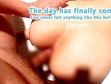 She finally gets his monstrous penis in her butt.. !The moment of anal virginity loss. Anal Cream pie-Edelrote