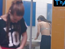 Asia Ortega Underwear Scene in The Hockey Girls