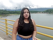 Young woman with a big ass is dumped by her boyfriend and fucked by a stranger