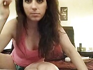 busty milf loves her new vibrator on her wet clit