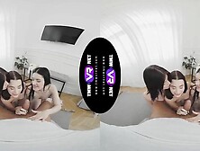 TmwVRnet - Anie Darling & Jenny Doll & Nessie Blue - Let's celebrate and fuck together