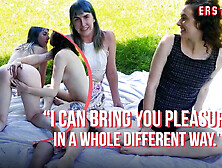 Ersties - Sexy Married Couple From Canada Have Lesbian Strap On Sex Outdoors