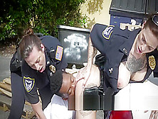 Busty Cops Pleasured By Black Guy