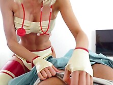 spandex Krankenschwester braucht es hart ins Loch!