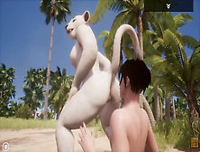 Kinky Life / Mating With White Lioness Furrie Lady