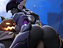 Pharah Riding Dick