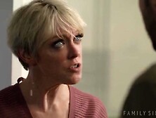 Stepson Seductions Part 2 - Tight Knit with Busty Blonde Stepmom Dee Williams and Nade Nasty