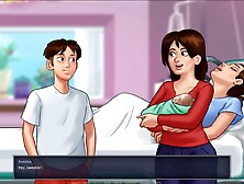 SUMMERTIME SAGA LALIN GIRL MAID HAS SOME SKILLS IN CLEANING KNOBS PT. 193