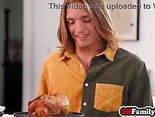 Hot large breasts mother I'd like to fuck stepmom shares jock with hawt large booty teen stepdaughter