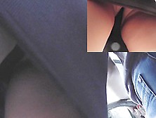 Throat-Watering Upskirt Closeup Vid