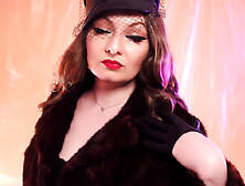 ASMR: Fur,  leather gloves,  and vaping triggers (Arya Grander)