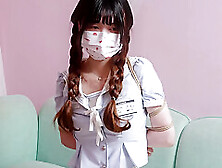 Chinese Girl First Bondage