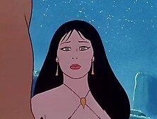 Fire And Ice 1983 - All Princess Teegra Scenes