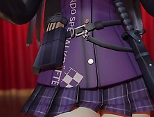 School Teen With Big Ass Dancing In Sexy Pantyhose - Showing Pussy (3D HENTAI)