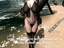 Andrea Gets Marooned On A Tropical Island A Skyrim Story