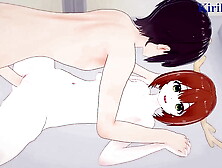 Nokotan (Noko Shikanoko) and Koshitan (Torako Koshi) intense sex. - Shikanoko Nokonoko Koshitantan Asian cartoon