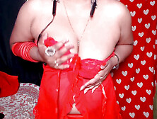 Cum on tits,  modeling