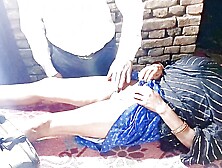 Quack doctor took out steel ball from Desi Bhabhi's pussy, .  Clear Hindi audio.